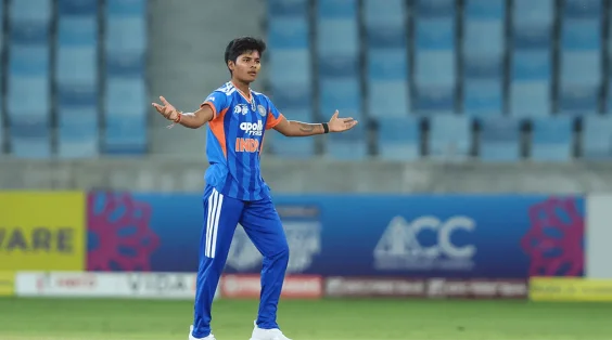 Kranti Gaud fined for breaching ICC code of conduct during Asia Cup final